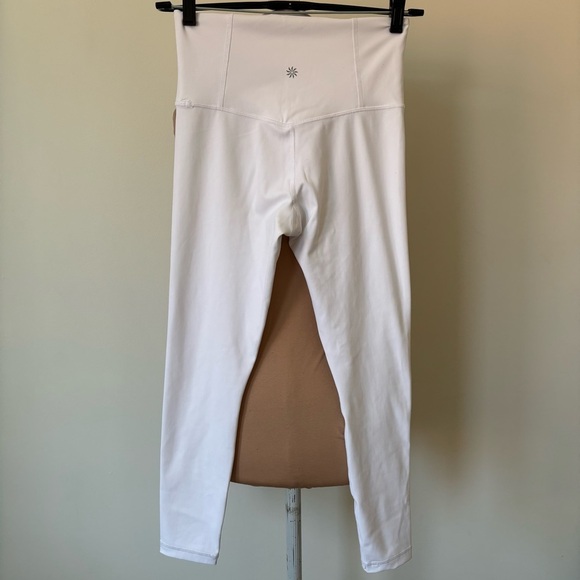 Athleta Ultra High Rise Elation 7/8 Tight White Leggings 982581 EUC Size XS - Picture 4 of 9